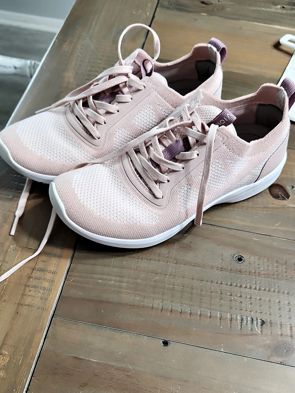 Vionic Walk Strider Knit Sneaker Athletic Shoes Pink US 6